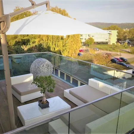 Διαμέρισμα Wunderschoenes Penthouse Im Herzen Von